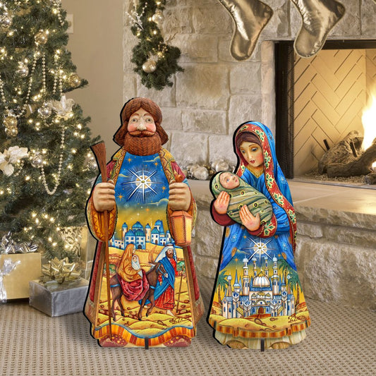Night at Bethlehem Outdoor Nativity Set  by G. DeBrekht - Nativity Holiday Decor - 8152654F-S2-1